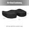 Mind Reader Memory Foam Seat Cushion with Air-Cloud Technology, Black